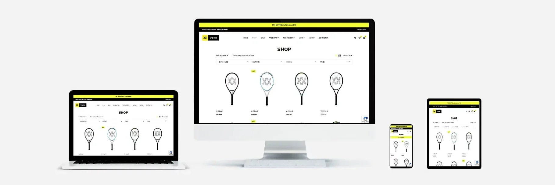 Professional ecommerce and web store design services for businesses in Melbourne, VIC. We build custom, high-converting online shops