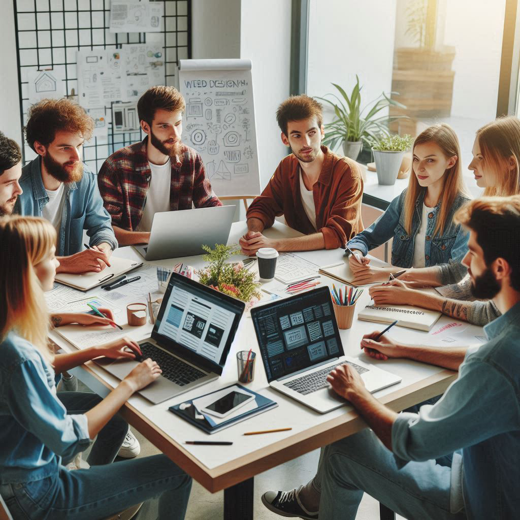 collaborating in creative web design northern melbourne